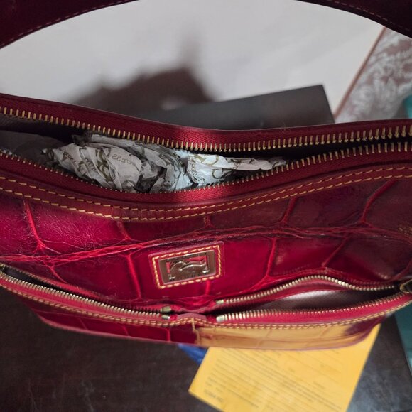 Dooney & Bourke leather zipper shoulder bag - Picture 13 of 16